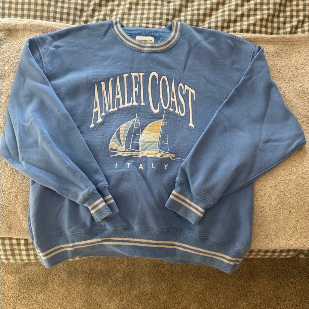 Abercrombie & Fitch Blue Amalfi Coast Hoodie